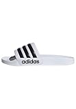 adidas Unisex Adilette Shower Slides , Cloud White / Core Black / Cloud...