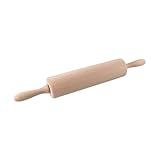 Zenker Teigroller mit Gleitlager Ø 6 x 44 cm PATISSERIE, Nudelholz als...