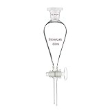 stonylab Scheidetrichter mit Glasabsperrhahn, Langlebiger Scheidetrichter...