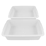 TOVINANNA 2 Stück Laborwanne aus Kunststoff Auslaufsichere Auffangwanne...