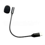 MoSundi Schwanenhalsmikrofon für 3,5-mm-Headset, kompatibel mit...