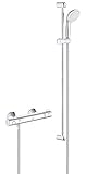 Grohe Grohtherm 800 | Brause- und Duschsystem - Thermostat -Brausebatterie...