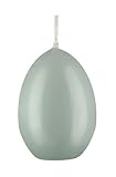 Kopschitz Kerzen Eierkerzen Seemoos Seafoam, 60 x 45 mm, 6 Stück