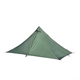 Gdfnmogo Für ultraleichtes Pyramidenzelt, langlebiges 210T Ripstop-Gewebe...
