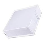 DIYEAH Haftnotizen mit Transparentem Box-organizer Quadratische Mini Memo...