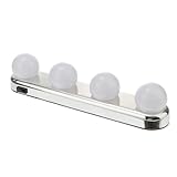 QUMIIRITY Spiegelleuchte mit Saugnapf Tragbare LED Make Up Lampe für...