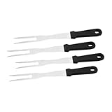HANABASS 4 Stück Grillgabeln Lange Hochwertige Grillwerkzeuge für Bbq...