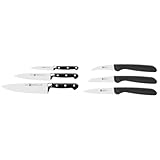 ZWILLING Professional S Messer-Set, 3-teilig & Twin Grip Gemüsemesser-Set,...