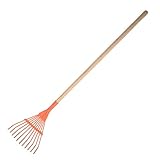Best Sporting Kinder Gartenrechen aus Metall mit 11 Zinken I Robuster...