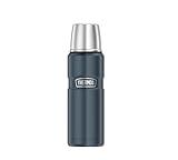 THERMOS STAINLESS KING Thermosflasche ice grey 0,47l - Edelstahl, absolut...