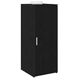 WDGJJFECNMUEHI Lagerschrank Schwarz 40x45x103,5 cm Holzwerkstoff Storage...