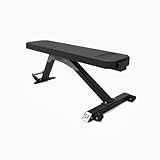 SUPRFIT Pro Hantelbank Flachbank – massive Stahlkonstruktion, bis 300 kg...