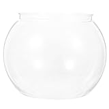 transparentes Goldfischglas kleine Fischschale aus Plastik Bonsaischale...