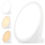 Tageslichtlampe 10000 Lux, Sonnenlicht Lampe mit 6 Timern, UV-freie LED...