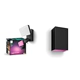 Philips Hue Secure Outdoor Flutlicht mit integrierter 1080p Smart Home...