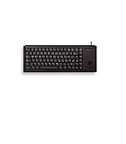 CHERRY G84-4400, Kompakttastatur mit Integriertem Trackball, USB-Anschluss,...