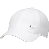 Nike Df Club Baseballkappe White/Metallic Silver L