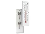 Thermometer „Schlüsselversteck“ – 2 in 1 Lösung für Temperatur und...
