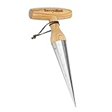 Berry&Bird Blumenzwiebelpflanzer 26 cm- Pflanzholz mit Skala,...