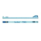 hedue® Teleskop-Messstab TM3 - Teleskopmessstab ausziehbar zum Messen...