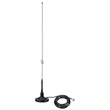 Bingfu Dualband Mobilfunkantenne VHF UHF 136–174MHz 400–470MHz – 53cm...