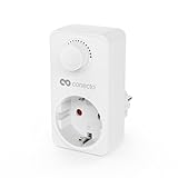 conecto Steckdosen Dimmer, Steckdosendimmer Adapter mit Helligkeitsregler...