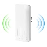 OD300 Outdoor Wetterfester WLAN Verstärker, IP65 Regenfest und Staubdicht...