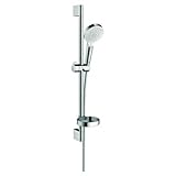 hansgrohe Crometta Duschset, 0,65 m, mit Seifenschale, 2 Strahlarten,...