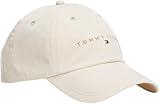 Tommy Jeans Herren Cap Linear mit Logo, Elfenbein (Newsprint),...