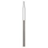 EISCH Whisky Pipette Platin - Handgefertigte Glaspipette veredelt mit...