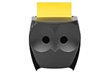 Post-it Z-Notes Dispenser, Eule, Schwarz und Post-it Super Sticky Z-Notes,...