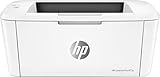 HP LaserJet Pro M15a Laserdrucker (Schwarzweiß Drucker, USB) weiß, A4