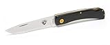 Taschenmesser HIPPEKNIEP Messer Klappmesser Backlock Sportmesser schwarz...