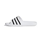 adidas Unisex Adilette Aqua Schlappen, Ftwr White/Core Black/Ftwr White, 42...