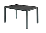 MFG Lofttisch 160x90 cm, Gestell: anthrazit, Plattendekor: Schiefer