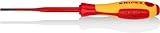 KNIPEX Schraubendreher (Slim) für Schlitzschrauben isolierender...