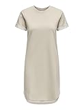 JDY Damen JDYivy S/S Dress Jrs Noos Lässiges Kleid, Chateau Gray, L