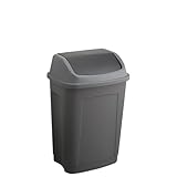 Sundis Swing, Mülleimer 25L mit Schwingdeckel, rechteckig, aus recyceltem...