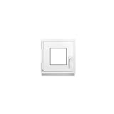 Framex Kellerfenster Kleines Fenster Weiß Breite x Höhe 40 x 40 cm (400 x...
