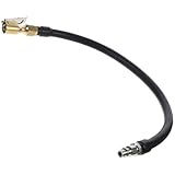 AUTSUPPL Reifenfüllschlauch 60cm aus Stahl und Gummi Druckluftschlauch...