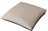 GIRAFFENLAND Kissen mit Bio-Hirse - 40x40cm, Bio-Flanell +...
