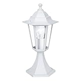 EGLO Außen-Sockellampe Laterna 5, 1 flammige Außenleuchte, Sockelleuchte...