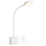 ENUOTEK Weiß LED Steckdosenlampe Steckerleuchte, 4W 350Lm LED Wand...