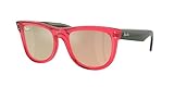 Ray-Ban Unisex Rbr0502s Wayfarer Reverse Sonnenbrille, Transparentes...