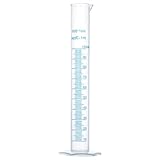 Messzylinder aus Kunststoff 100 ml Messbecher Transparenter Messzylinder...