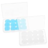 SHINEOFI 12 Paare Teiliges Silikon Ohrstöpsel zum Schlafen und Schwimmen...