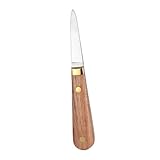 VICASKY Austernöffner mit Holzgriff Robustes Austernmesser für Muscheln...