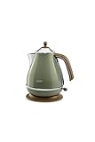De'Longhi Wasserkocher Icona Vintage KBOV2001.GR - 1,7 l mit...