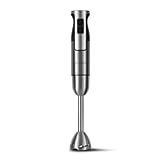 KLAMER Stabmixer 800 Watt (2023), 4 in 1 Pürierstab Edelstahl mit...