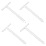 MUCKLILY 4 Stück Teiliges Aluminiumlegierung Aufhängefeder Lamellen...